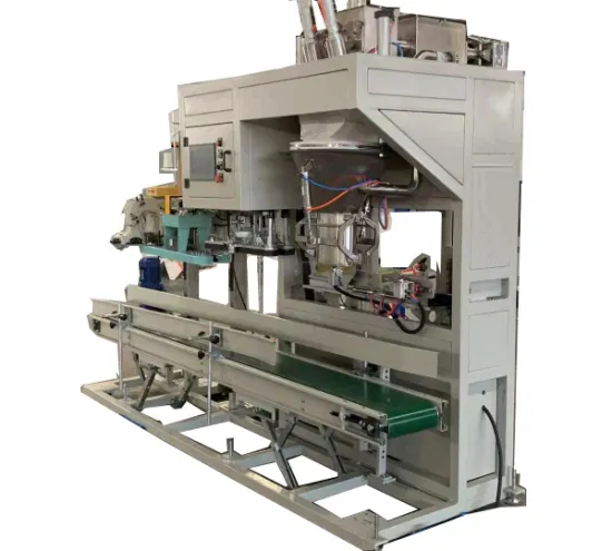 Confezionatrice verticale completamente automatica per alimenti per animali domestici snack food cereali Vffs Pesatrice multitesta con sigillo di riempimento